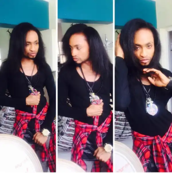 Photos: Denrele Shows Off Gorgeous Natural Hair 